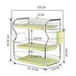 Modern design 3 tier kitchen dish drying rack