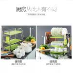 Modern design 3 tier kitchen dish drying rack