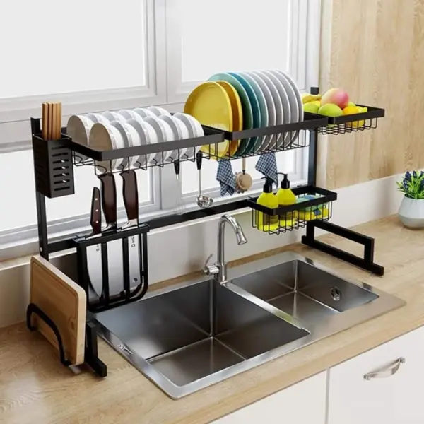 Kitchen Sink Organizer Rack