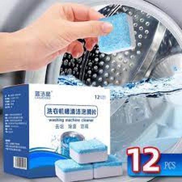 Washing Machine Cleaner Tablets 1 Box (12 pis )