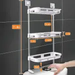 3 layer Strong Adhensive Shelf Organizer