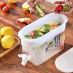 Drink Dispenser with Spigot 3.5L Leakproof Plastic Cooling Water Container